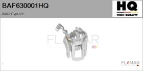 HQ BAF630001HQ - INDUCTORES NUEVO BOSCH Type 12V