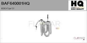 HQ BAF640001HQ - INDUCTORES NUEVO BOSCH Type 12V