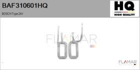 HQ BAF310601HQ - INDUCTORES NUEVO BOSCH Type 24V