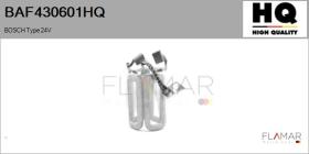 HQ BAF430601HQ - INDUCTORES NUEVO BOSCH Type 24V