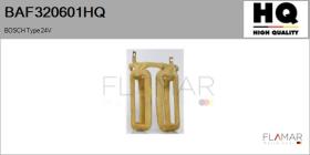HQ BAF320601HQ - INDUCTORES NUEVO BOSCH Type 24V