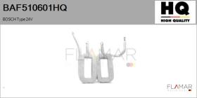 HQ BAF510601HQ - INDUCTORES NUEVO BOSCH Type 24V
