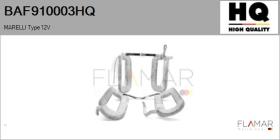 HQ BAF910003HQ - INDUCTORES NUEVO MARELLI Type 12V