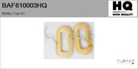 HQ BAF610003HQ - INDUCTORES NUEVO MARELLI Type 12V