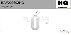 HQ BAF220603HQ - INDUCTORES NUEVO MARELLI Type 24V