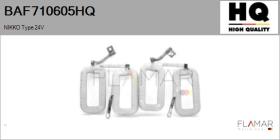 HQ BAF710605HQ - INDUCTORES NUEVO NIKKO Type 24V