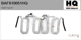 HQ BAF610051HQ - INDUCTORES NUEVO VALEO Type 12V
