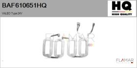 HQ BAF610651HQ - INDUCTORES NUEVO VALEO Type 24V