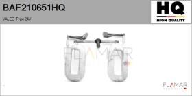 HQ BAF210651HQ - INDUCTORES NUEVO VALEO Type 24V