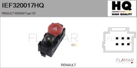 HQ IEF320017HQ - INTERR. DE AVISO