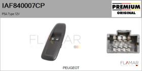 PSA IAF840007CP - INTERRUPTOR