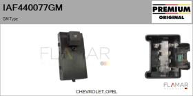 GM IAF440077GM - Interruptor, elevalunas