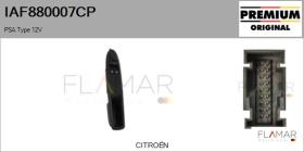 PSA IAF880007CP - Interruptor, elevalunas