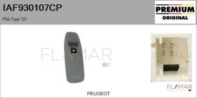 PSA IAF930107CP - Interruptor, elevalunas