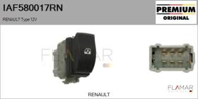 RENAULT NISSAN IAF580017RN - Interruptor, elevalunas