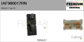 RENAULT NISSAN IAF980017RN - Interruptor, elevalunas