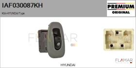 HYUNDAI-KIA IAF030087KH - Interruptor, elevalunas