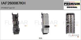 HYUNDAI-KIA IAF260087KH - Interruptor, elevalunas