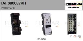 HYUNDAI-KIA IAF680087KH - Interruptor, elevalunas