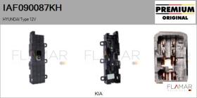 HYUNDAI-KIA IAF090087KH - Interruptor, elevalunas