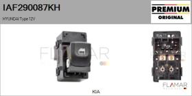 HYUNDAI-KIA IAF290087KH - Interruptor, elevalunas