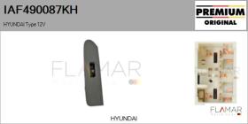 HYUNDAI-KIA IAF490087KH - Interruptor, elevalunas