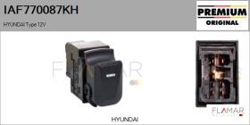 HYUNDAI-KIA IAF770087KH - Interruptor, elevalunas