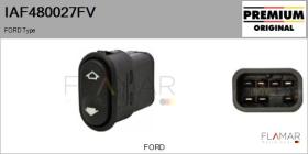 FORD-VOLVO-SAAB IAF480027FV - Interruptor, elevalunas