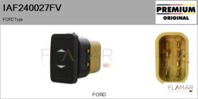 FORD-VOLVO-SAAB IAF240027FV - Interruptor, elevalunas