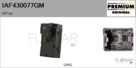 GM IAF430077GM - Interruptor, elevalunas