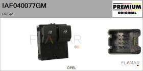 GM IAF040077GM - Interruptor, elevalunas