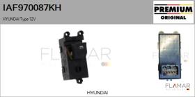 HYUNDAI-KIA IAF970087KH - Interruptor, elevalunas