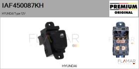HYUNDAI-KIA IAF450087KH - Interruptor, elevalunas