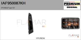 HYUNDAI-KIA IAF950087KH - Interruptor, elevalunas