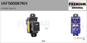 HYUNDAI-KIA IAF560087KH - Interruptor, elevalunas
