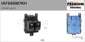 HYUNDAI-KIA IAF640087KH - Interruptor, elevalunas