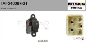 HYUNDAI-KIA IAF240087KH - Interruptor, elevalunas