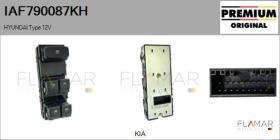 HYUNDAI-KIA IAF790087KH - Interruptor, elevalunas