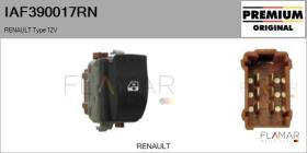 RENAULT NISSAN IAF390017RN - Interruptor, elevalunas