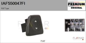 FIAT IAF550047FI - Interruptor, elevalunas FIAT Type