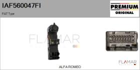 FIAT IAF560047FI - Interruptor, elevalunas FIAT Type