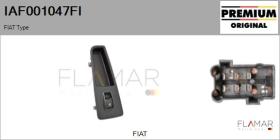 FIAT IAF001047FI - Interruptor, elevalunas FIAT Type