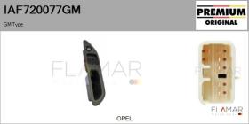 GM IAF720077GM - Interruptor, elevalunas GM Type