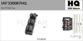 HQ IAF330087HQ - Interruptor, elevalunas HYUNDAI Type