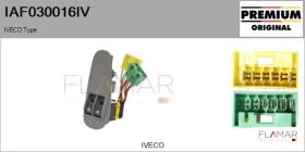 IVECO IAF030016IV - Interruptor, elevalunas IVECO Type