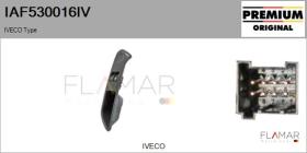 IVECO IAF530016IV - Interruptor, elevalunas IVECO Type