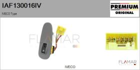 IVECO IAF130016IV - Interruptor, elevalunas IVECO Type