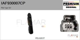 PSA IAF930007CP - Interruptor, elevalunas PSA Type 12V