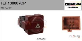 PSA IEF130007CP - Interruptor intermitente de aviso