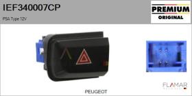 PSA IEF340007CP - Interruptor intermitente de aviso